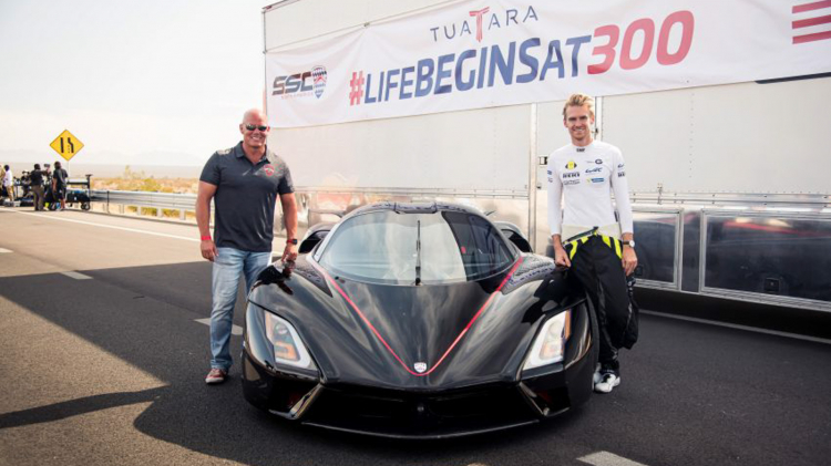 SSC Tuatara lập kỷ lục tốc độ 532 km/h: trở thành siêu xe thương mại nhanh nhất thế giới SSC Tuatara lập kỷ lục tốc độ 532 km/h: trở thành siêu xe thương mại nhanh nhất thế giới
