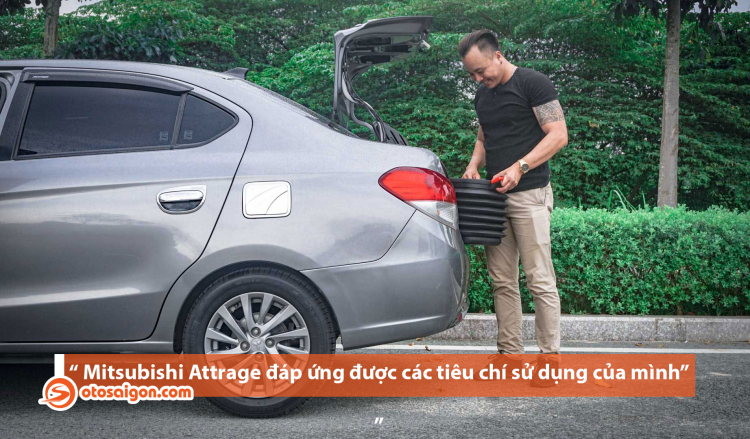 [Đánh giá xe] Người dùng đánh giá xe Mitsubishi Attrage 2016 sau 70.000km: "Mình vẫn thích Attrage hơn Vios"