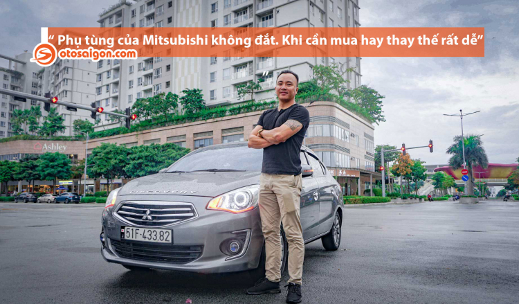 [Đánh giá xe] Người dùng đánh giá xe Mitsubishi Attrage 2016 sau 70.000km: "Mình vẫn thích Attrage hơn Vios"