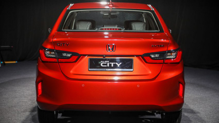 Loạt trang bị gây bất ngờ trên Honda City 2020 tại thị trường Malay