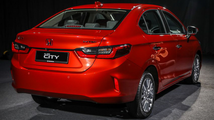 Loạt trang bị gây bất ngờ trên Honda City 2020 tại thị trường Malay