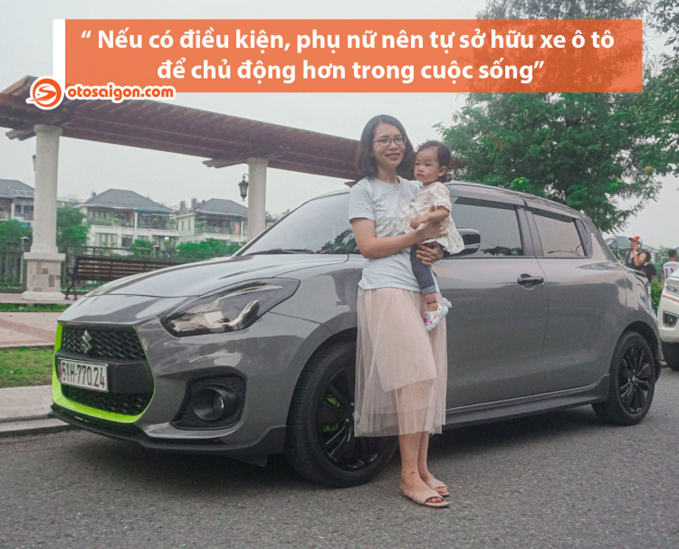 Người dùng nữ chia sẻ về Suzuki Swift 2020: "phụ nữ nên tự sở hữu xe ô tô"