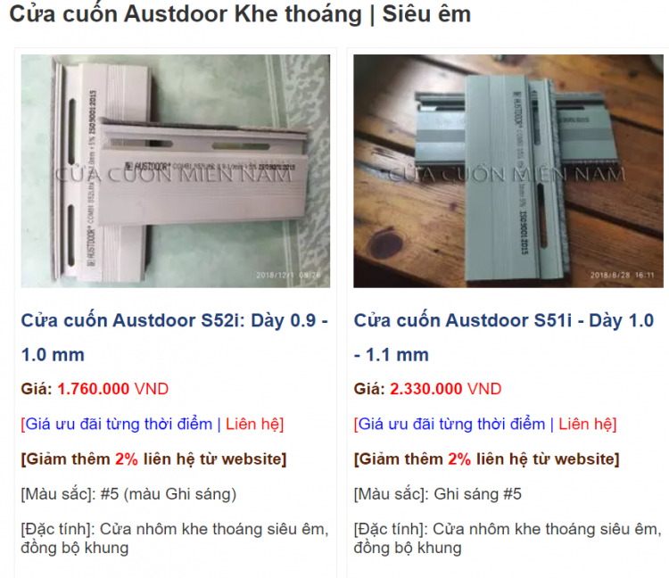 Theo các cụ nên chọn loại cửa cuốn nào ? Theo các cụ nên chọn loại cửa cuốn nào ?