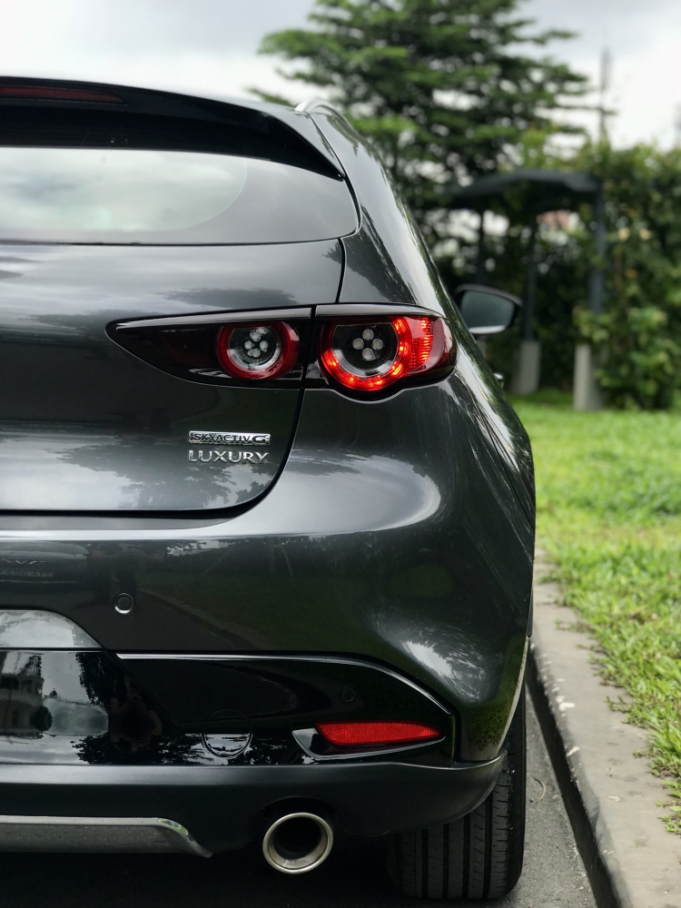 Mazda 3 bản sport 2020 chạy lướt.