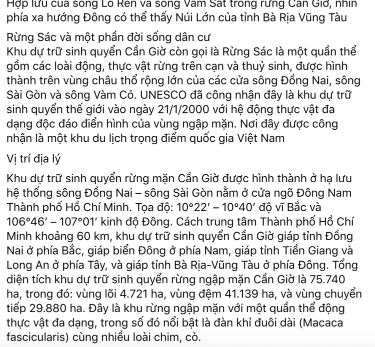 Cập nhật tình hình đất Huyện Cần Giờ Cập nhật tình hình đất Huyện Cần Giờ