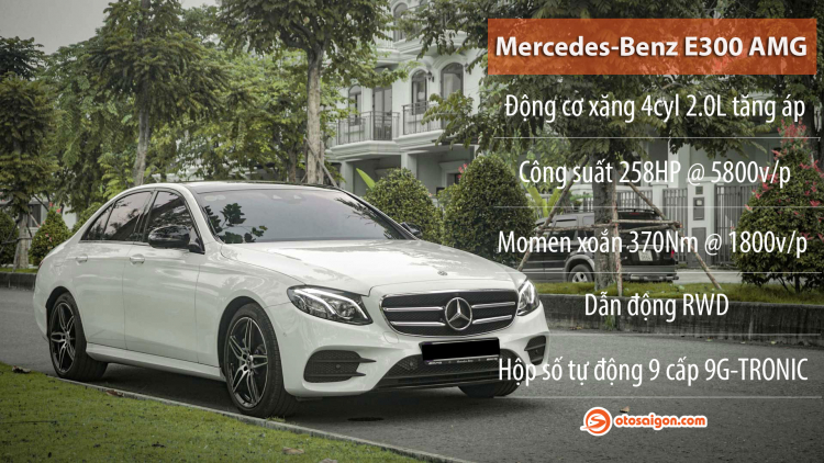 Người dùng đánh giá Mercedes E300 AMG 2020 sau khi từng sử dụng qua E250