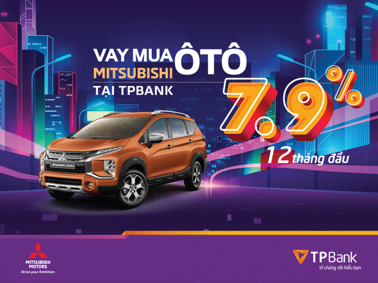 Đặc quyền ưu đãi cho khách hàng vay mua Mitsubishi Xpander 2020