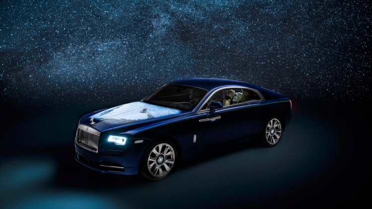 Chiêm ngưỡng Rolls-Royce Wraith độc đáo lấy cảm hứng từ Trái Đất và hệ Mặt trời