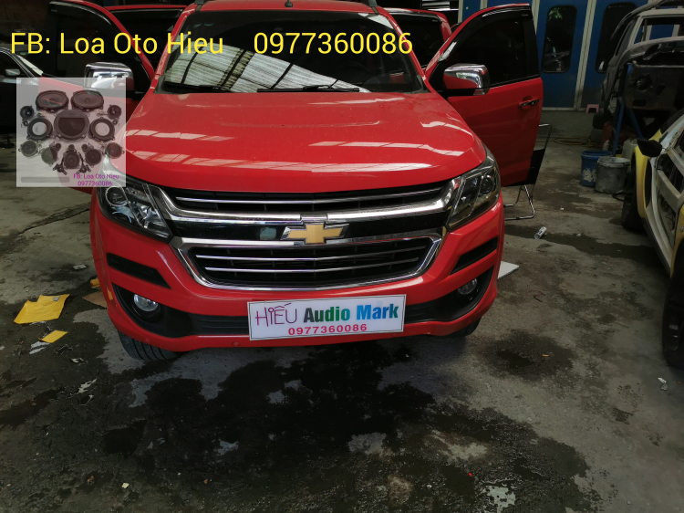 Cách âm Chevrolet Colorado vật liệu Đức.