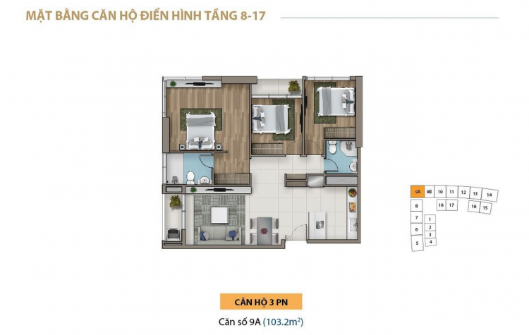 Căn hộ chung cư tòa nhà Saigon Royal Residence Căn hộ chung cư tòa nhà Saigon Royal Residence