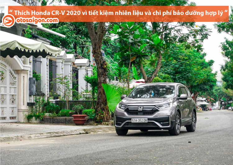 Người dùng đánh giá Honda CR-V 2020: “Lái xe an tâm, tự tin hơn với Honda Sensing”