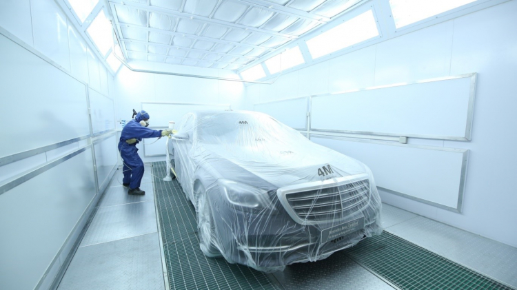 Mercedes-Benz Vietnam Star triển khai dịch vụ “Sơn nhanh trong ngày” dành cho xe sang Mercedes-Benz Vietnam Star triển khai dịch vụ “Sơn nhanh trong ngày” dành cho xe sang