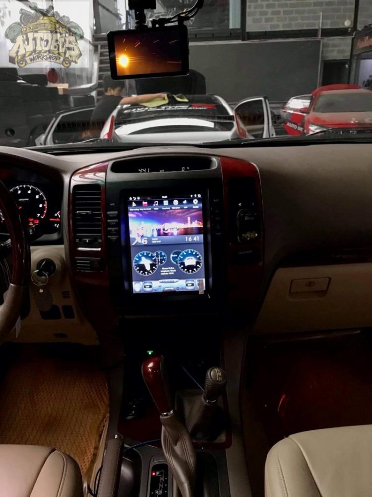 Thay đầu phát chạy hệ điều hành Android cho Lexus 470
