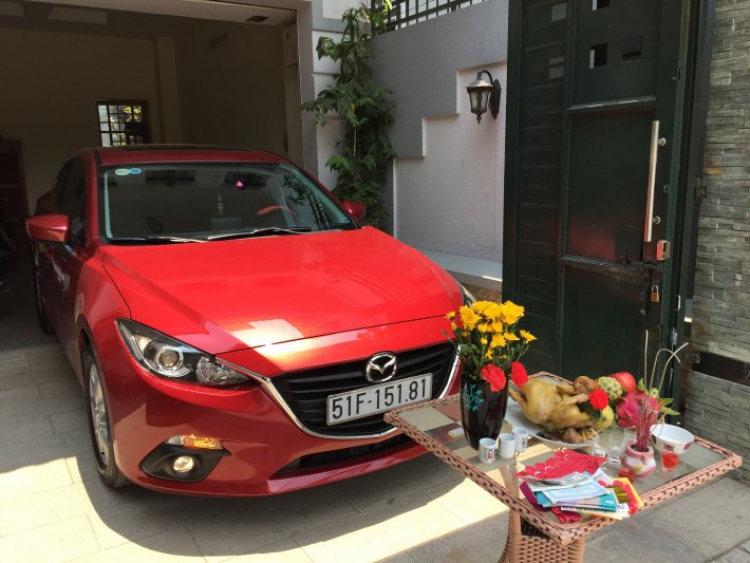 Cưới vợ 3, xe Mazda 3 2015