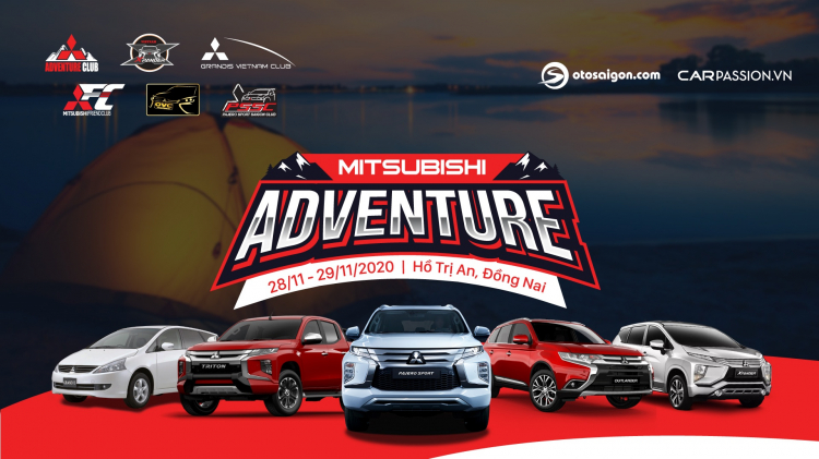 Trải nghiệm camping thú vị cùng "Mitsubishi Adventure 2020"