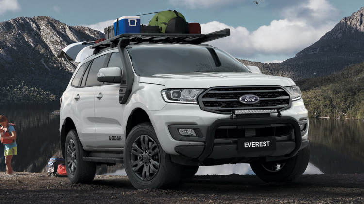 Ford Everest phiên bản BaseCamp 2021 tại Úc: SUV cho người thích “xê dịch”