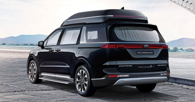 Kia Sedona 2021 có thêm phiên bản Hi Limousine rộng rãi hơn cho khách hàng