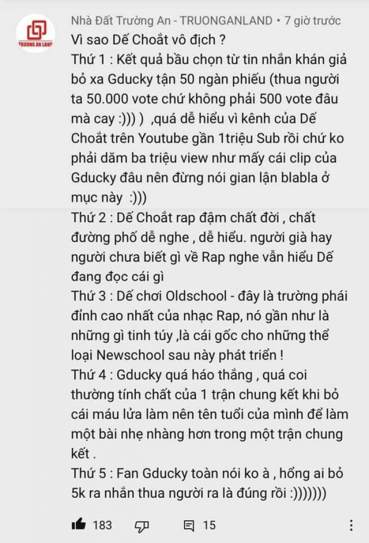 Rap Việt - Underground thật đầy cảm xúc