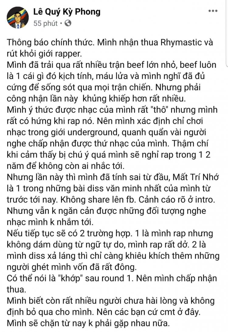 Rap Việt - Underground thật đầy cảm xúc