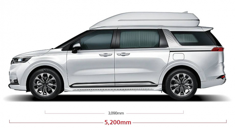 Kia Sedona 2021 có thêm phiên bản Hi Limousine rộng rãi hơn cho khách hàng