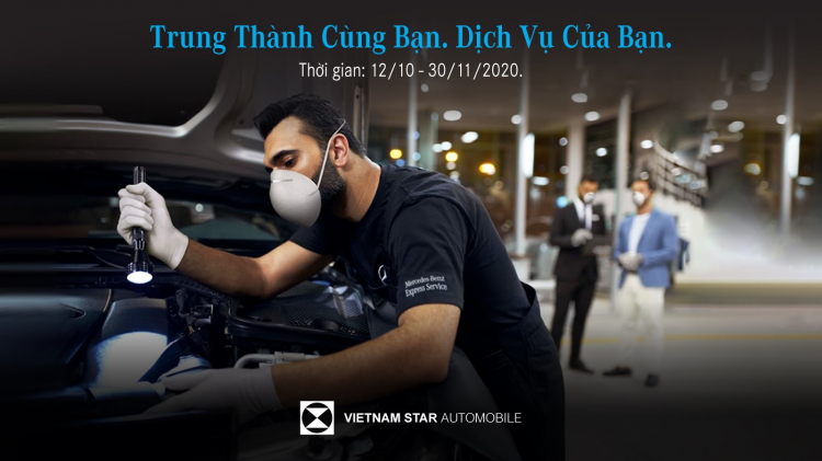 Loạt xe Mercedes-Benz nhận ưu đãi đặc biệt khi bảo dưỡng chính hãng tại Vietnam Star Loạt xe Mercedes-Benz nhận ưu đãi đặc biệt khi bảo dưỡng chính hãng tại Vietnam Star