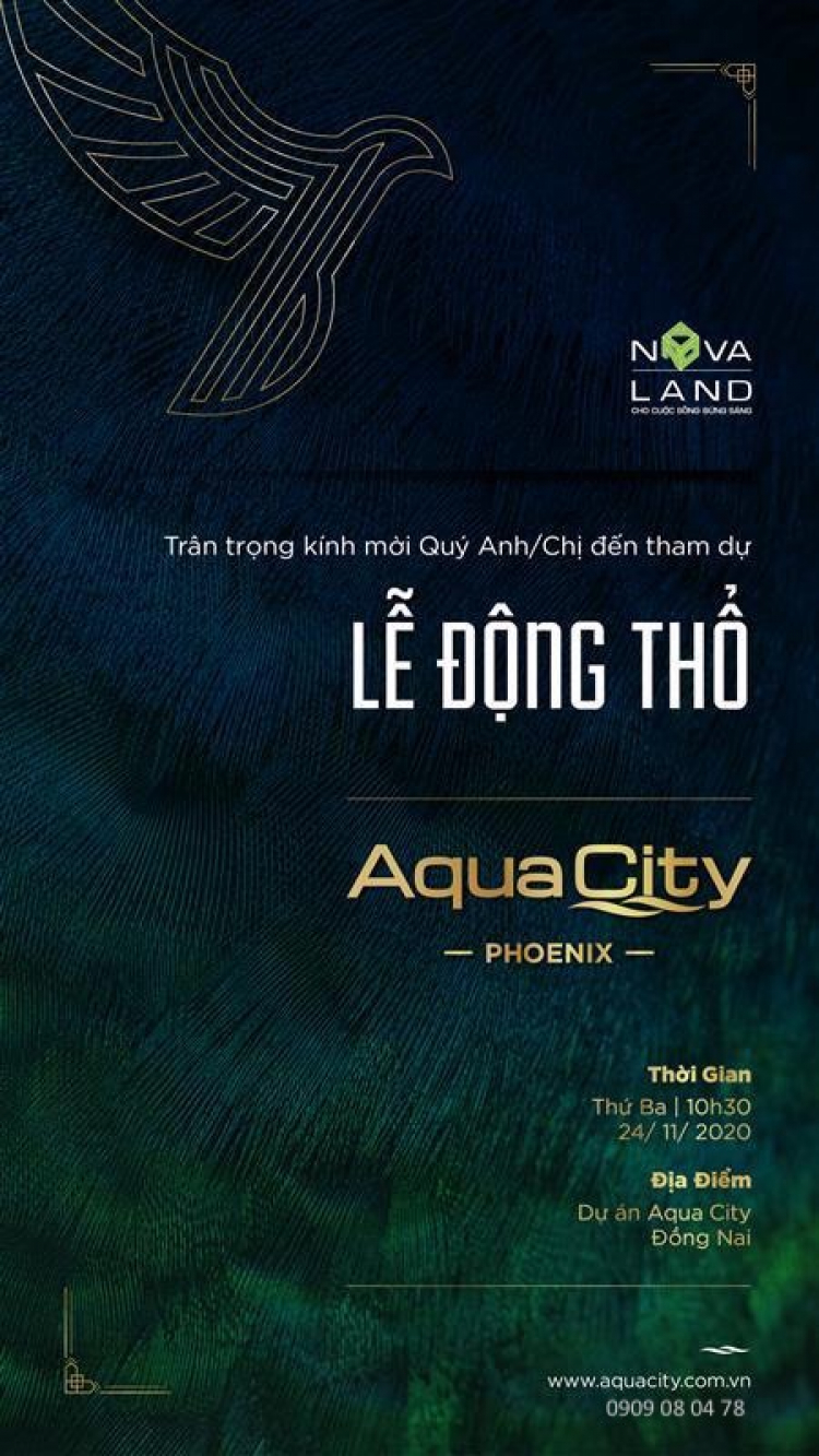 Nova động thổ Đảo Phượng Hoàng (24/11)