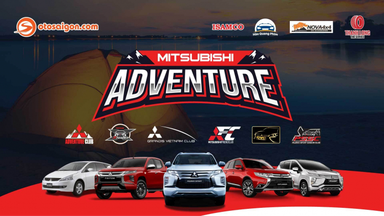 Thông báo lịch trình di chuyển "Mitsubishi Adventure 2020"