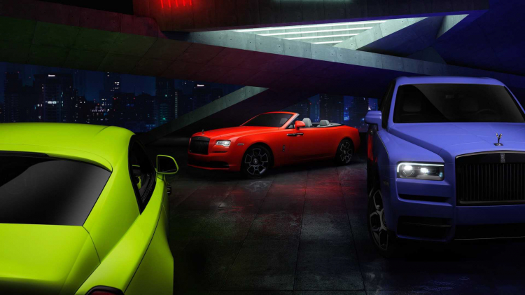 Rolls-Royce trình làng phiên bản Neon Nights cực hiếm - chỉ có 4 chiếc mỗi màu trên thế giới