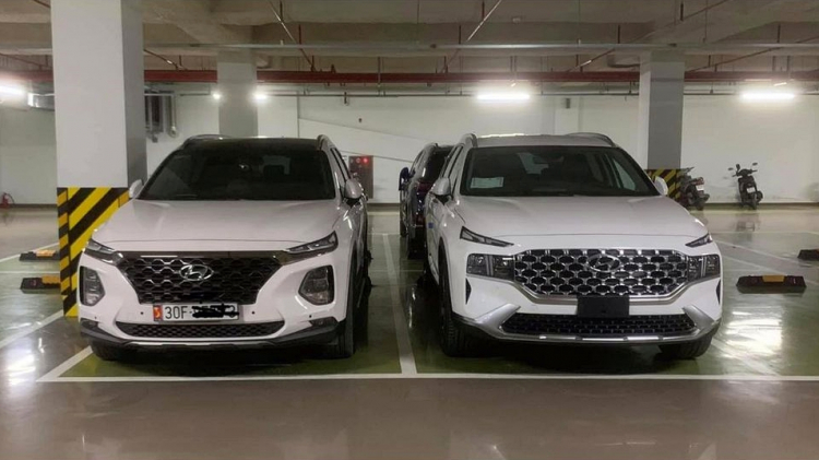 Hyundai SantaFe 2021 bất ngờ xuất hiện tại Việt Nam, sắp ra mắt?