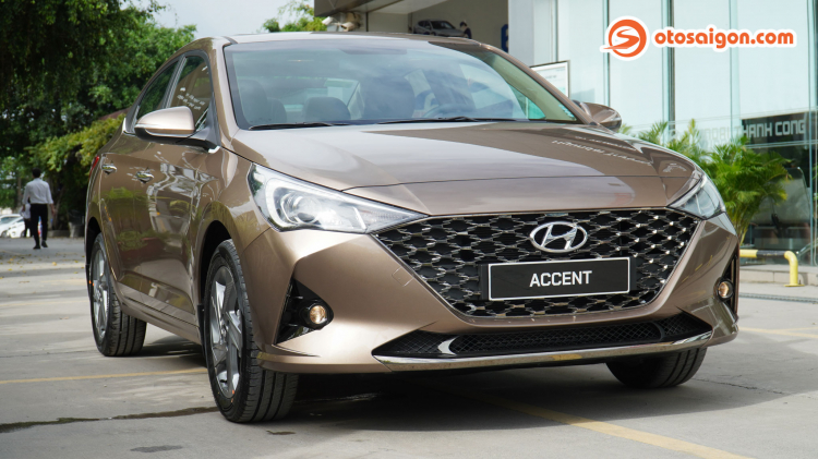 Ảnh chi tiết Hyundai Accent 2021 phiên bản cao cấp nhất giá 542 triệu đồng