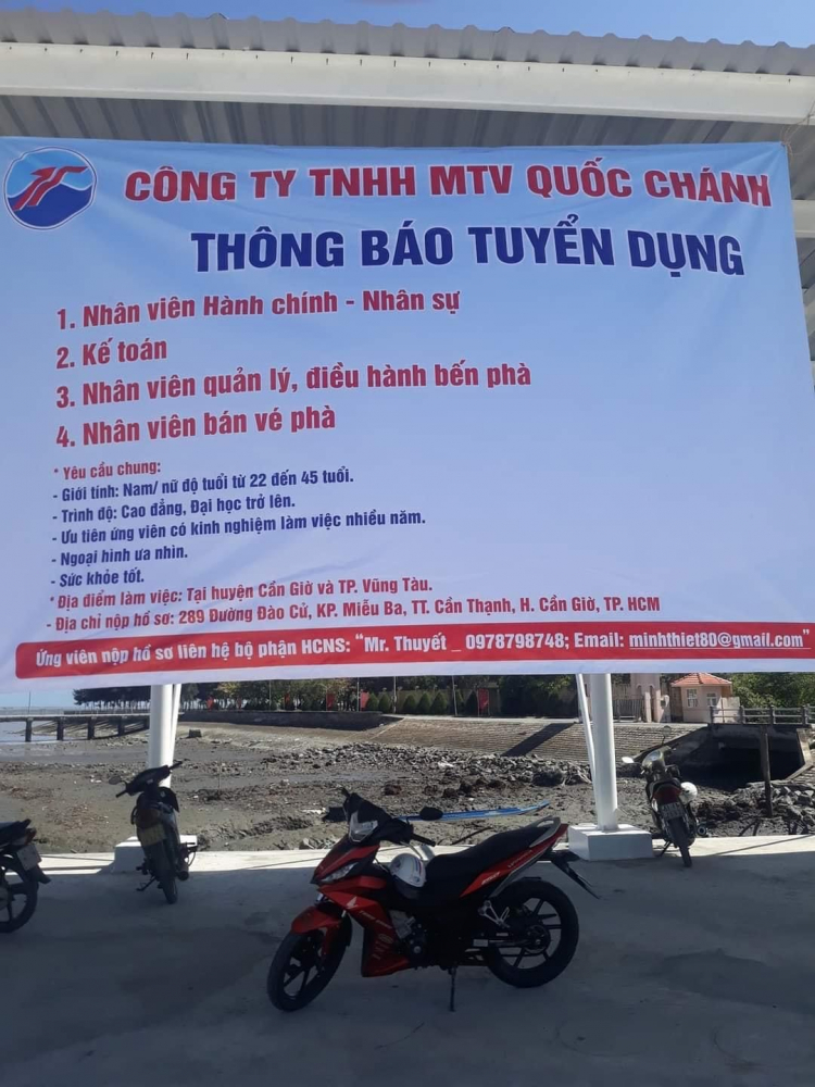 Cập nhật tình hình đất Huyện Cần Giờ