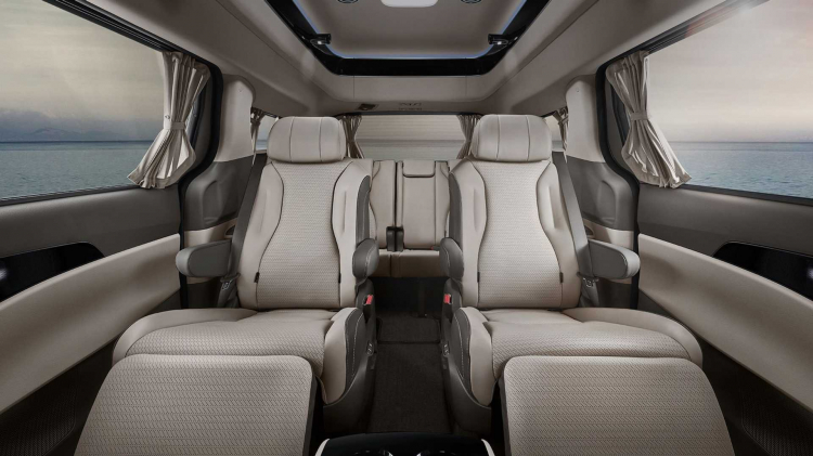 Kia Sedona 2021 ra mắt bản siêu cao cấp Hi Limousine