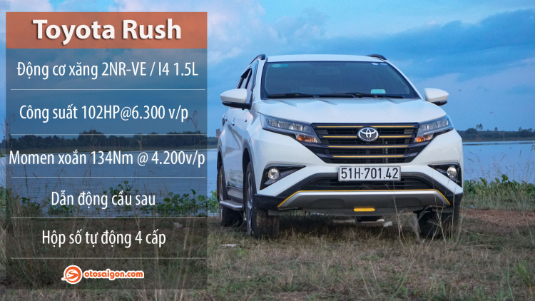 Người dùng đánh giá Toyota Rush: Lựa chọn hoàn hảo cho gia đình thích vi vu