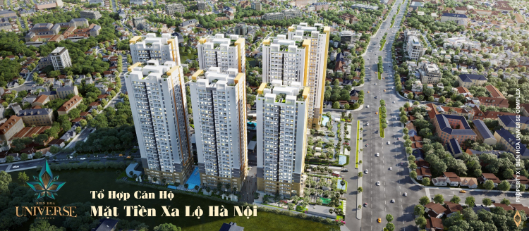 Hưng Thịnh ra mắt siêu phẩm căn hộ cao cấp đầu tiên tại Biên Hòa - UNIVERSE COMPLEX - biểu tượng mới của thành phố