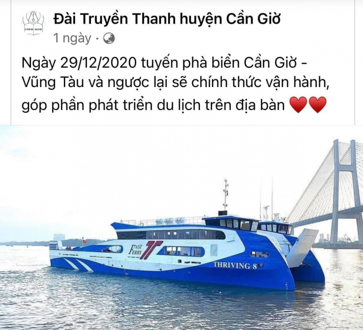 Cập nhật tình hình đất Huyện Cần Giờ