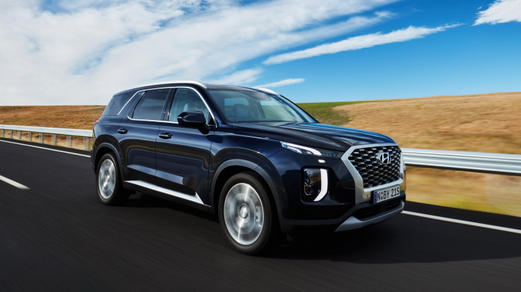 Hyundai Palisade 2021 báo giá từ 45.000 USD tại Úc