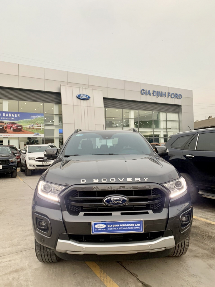 FORD RANGER WILDTRAK 2019 BITURBO CỰC MỚI, CHẤT XE ĐẸP