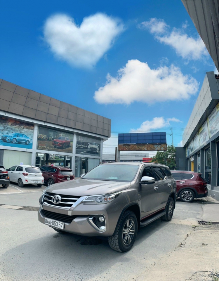 Bán gấp chiếc fortuner 2019 AT máy dầu