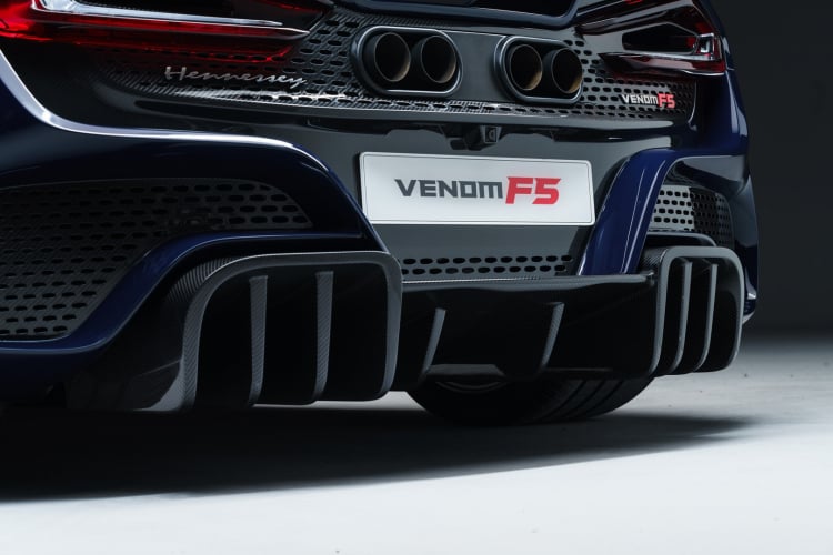 Hennessey Venom F5 lộ diện: 1.800 mã lực, tốc độ tối đa lên đến 508 km/h