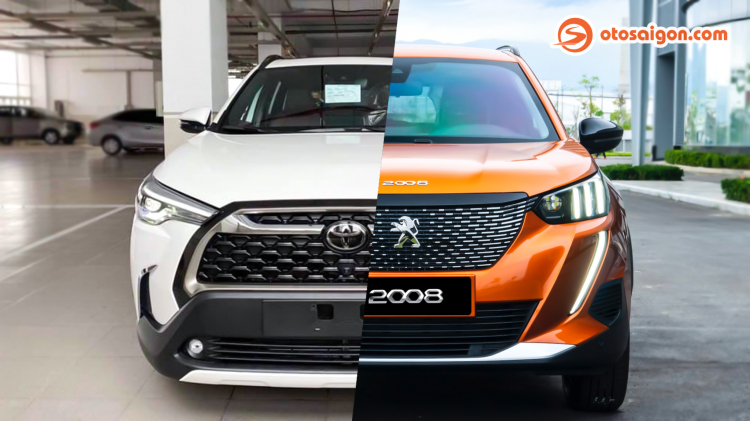 So sánh Peugeot 2008 GT-Line và Toyota Corolla Cross V: cùng tầm giá 820 triệu chọn CUV đô thị nào?