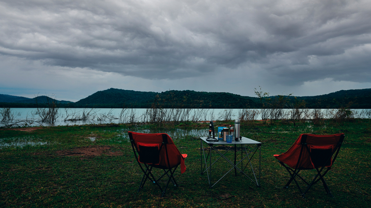 Địa điểm camping mới tại hồ Dầu Tiếng