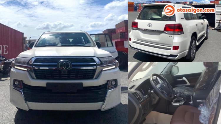 Toyota Land Cruiser VXS Executive Lounge 2021 về Việt Nam, giá hơn 6,5 tỷ đồng