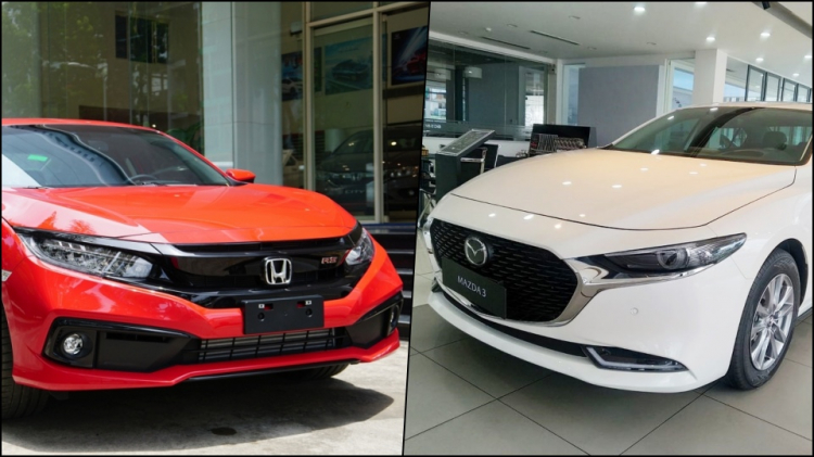 Chán xe Hàn, nên mua Mazda3 hay Honda Civic?