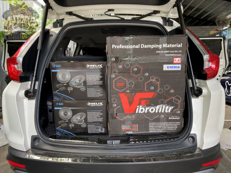 Nâng cấp hệ thống âm thanh 8 loa cho Honda CRV 2020