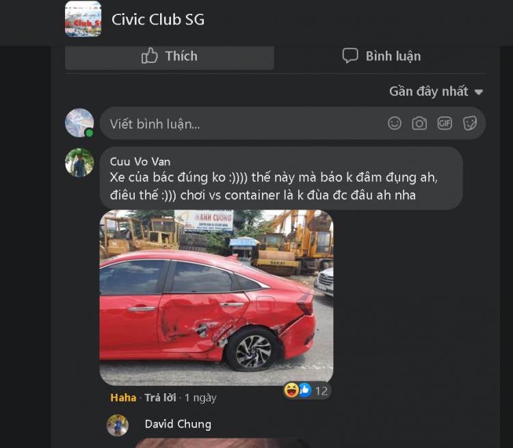 Chính chủ cần bán Civic 2018 bản E nhập Thái màu đỏ, full đồ chơi