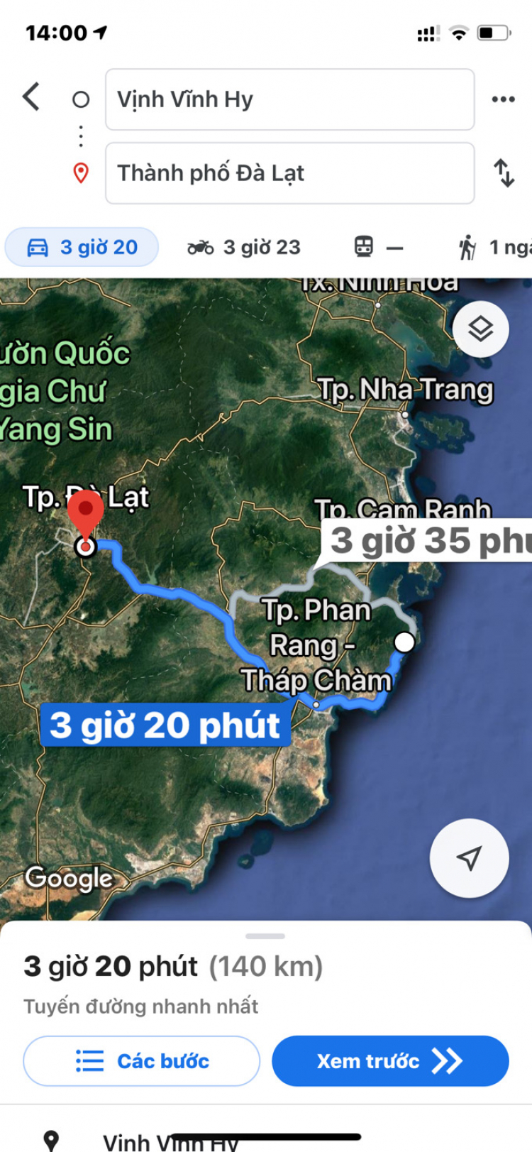 Tư vấn cung đường Sài gòn - Ninh Chữ Vĩnh Hy Tư vấn cung đường Sài gòn - Ninh Chữ Vĩnh Hy