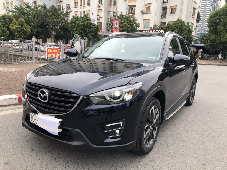 Chính chủ Bán xe Mazda CX 5 2017 - 2.5 AT màu xanh