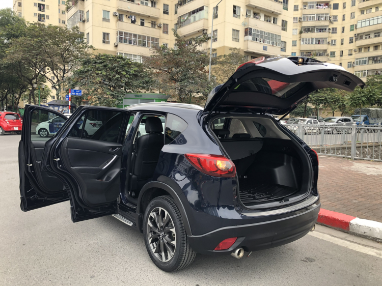 Chính chủ Bán xe Mazda CX 5 2017 - 2.5 AT màu xanh