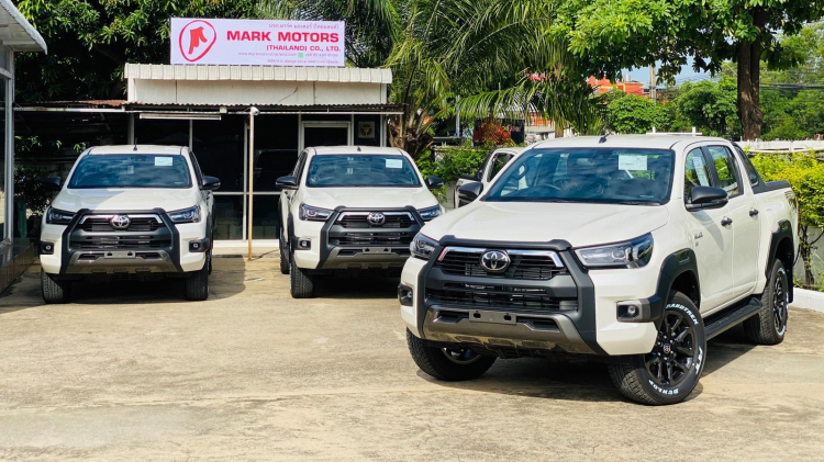 Isuzu D-Max và Toyota Hilux tiếp tục thay phiên thống trị phân khúc bán tải tại Thái Lan