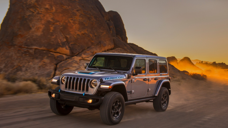 Jeep Wrangler 4xe Rubicon 2021 báo giá hơn 50.000 USD tại Mỹ